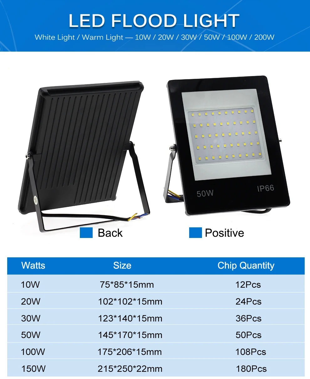 LED Flood Light 220V 8