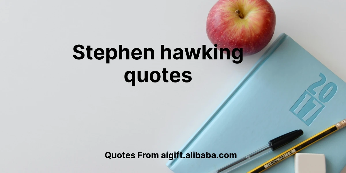 stephen hawking quotes