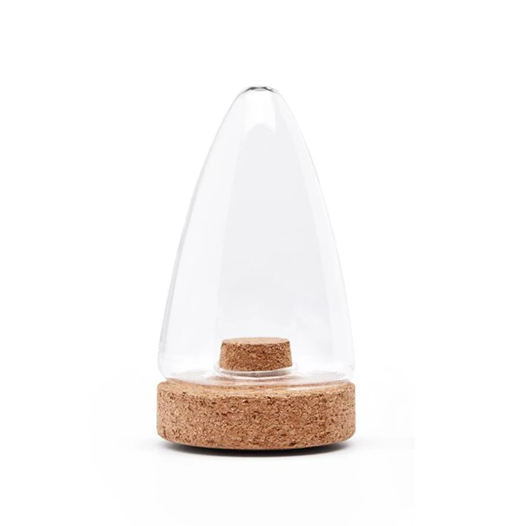 

Custom Blown Decorative Clear Borosilicate Glass Salt and Pepper Shaker for Kitchen