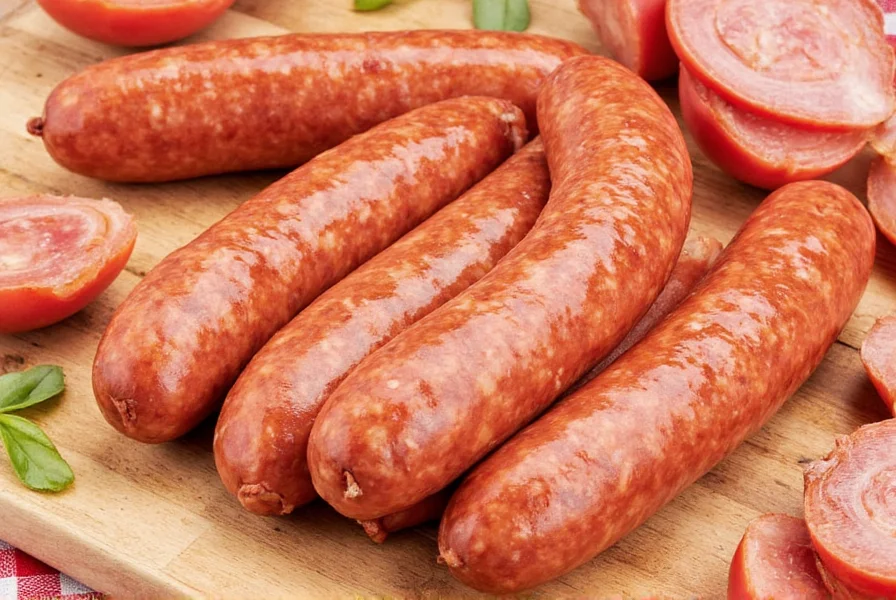 Unusual sausage spices like coriander and sage