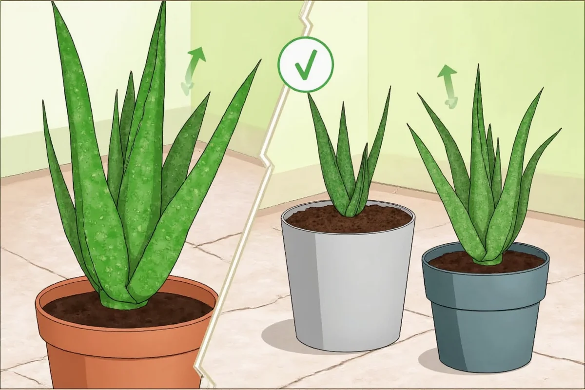 how to transplant aloe vera plants