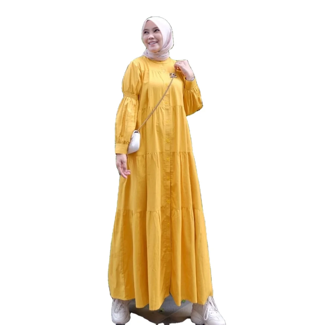 

Custom Wholesale Kaftan Abaya Thobe Daffah Solid Color Summer Luxury Modern Islam Modest Islamic Eid Islamic Clothing New 2022, 6 colors