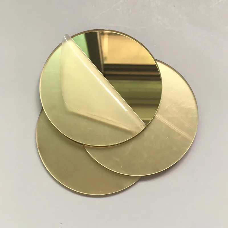 
10pcs Diameter 100x1mm Acrylic Wall Mirrors Round Sheet Stickers Plastic PMMA Glass Hotel Decorative Lens Miroir Mural DIY Plak 