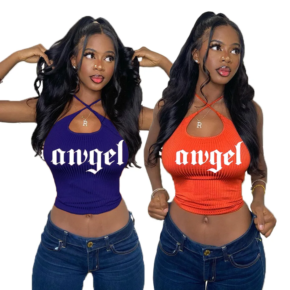 

2021 hot sale high quality short sportswear women's inner back pump vest