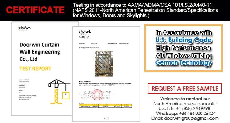 Aluminium thermal break Profile cost-effective Awning Windows AS2047 Australian standard Double Glazed Made In China