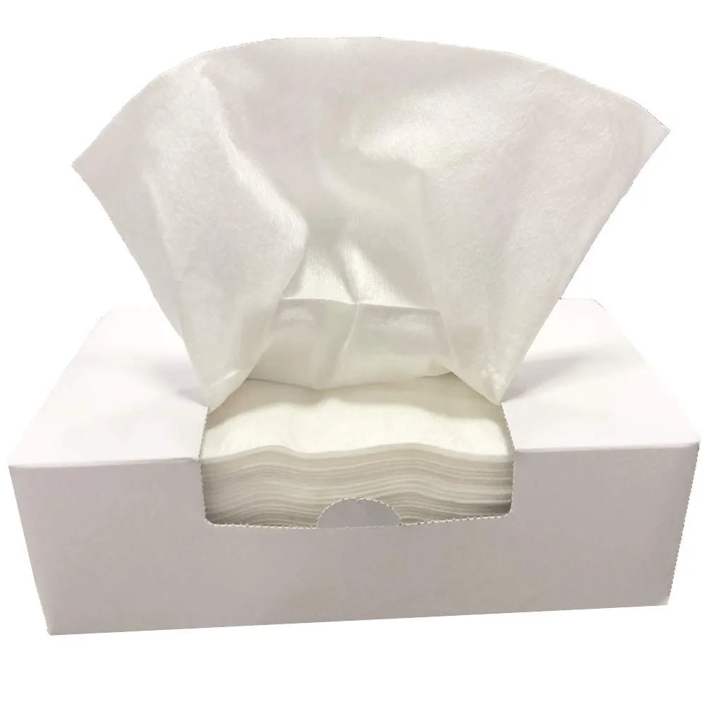 
Disposable Brown Hand & Face bamboo Dry Wipes 
