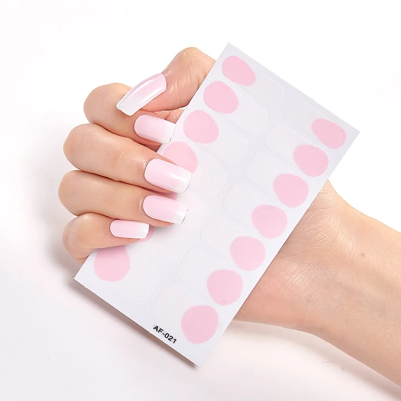 

2020 newest pink jamberry nail art stickers