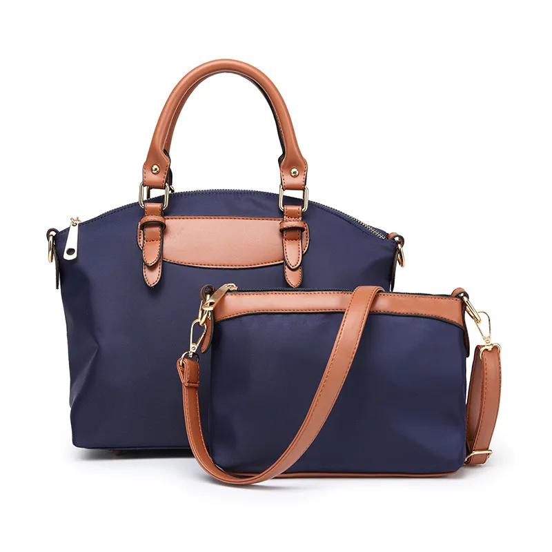 

Famous Brands 2021 Tote Designer Handbags Sets 2Pcs Ladies Handbags And Handbags Women Oxford Bags