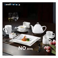 

Savall HoReCa star hotel catering dinner table set porcelain dinner set bone china dinner set