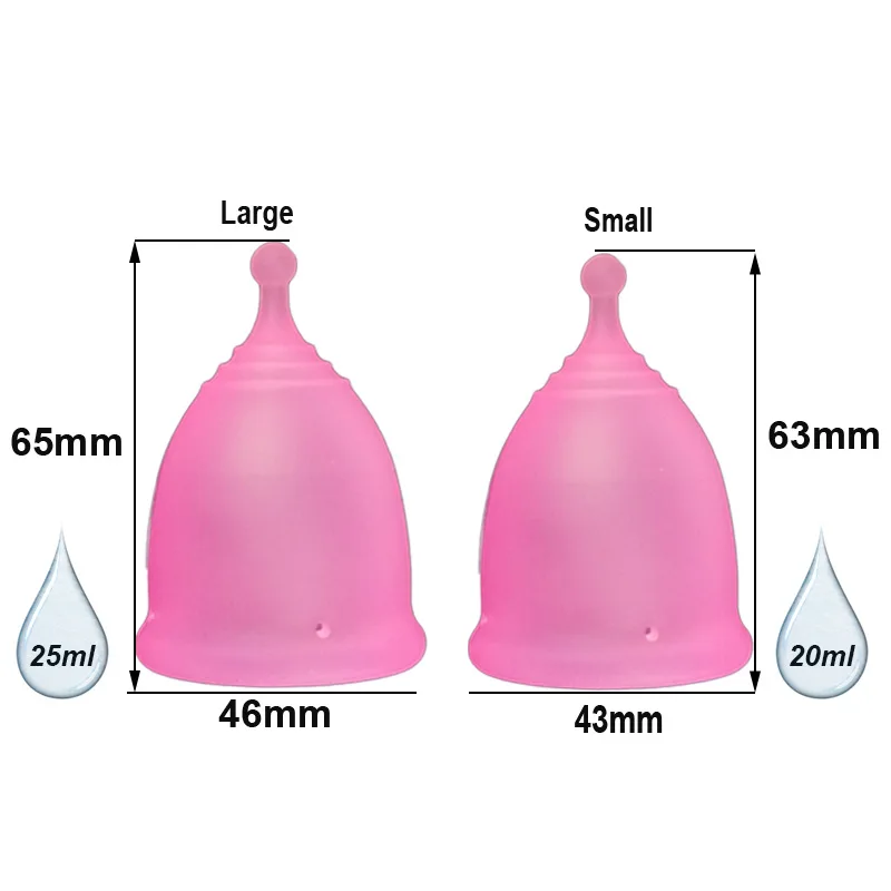 

Wholesale Soft Medical Grade Foldable Reusable Lady Silicone period Collapsible Menstrual Cup For Women Eco-friendly, Pink purple white blue