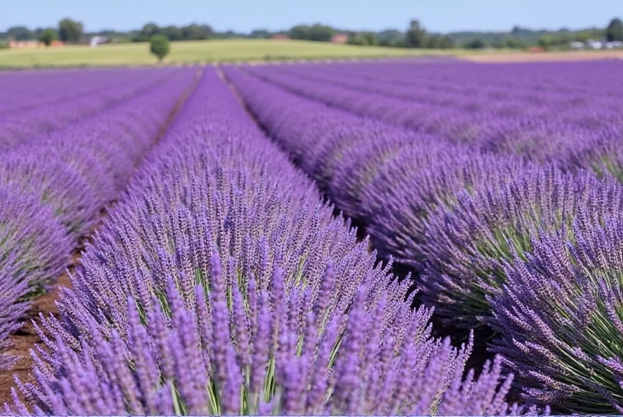 Close-up of English lavender blossoms