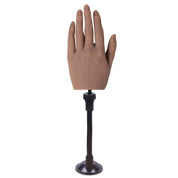 

Low Price Manicure Training Hand Hand Finger Trainer Nail Practice Hand, Picture