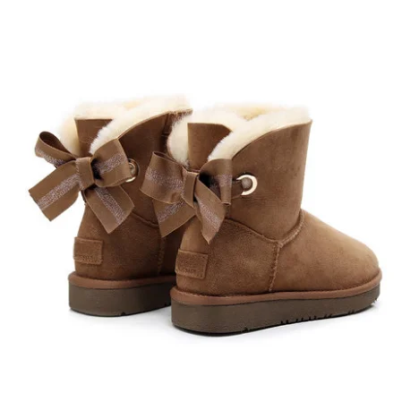 

Brand fashion ankle shoes casual sneaker rain snow winter leather boots slippers for children men and women