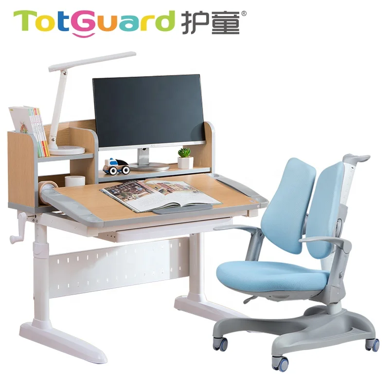 
Height adjustable children Ergonomic study chairs RED/BLUE 