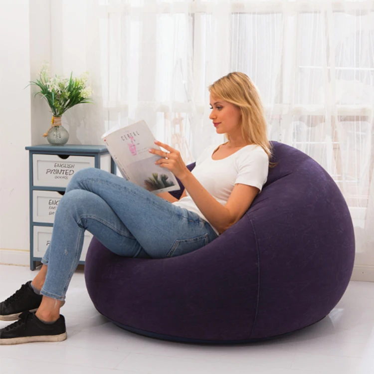 Bean Bag Lazy Chair Sofa Inflatable Living Room Single Chair Sofa Buy