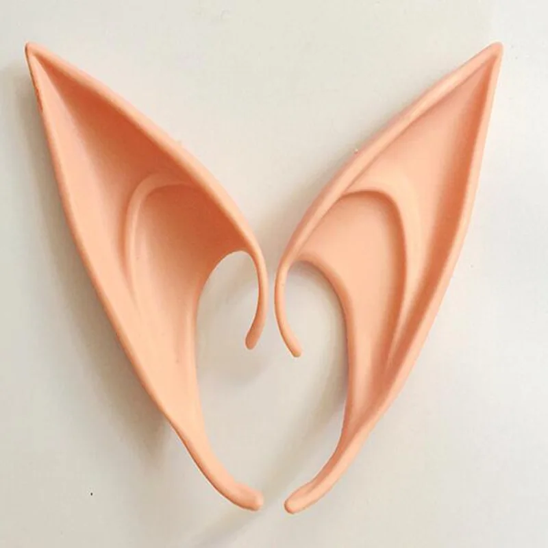 

Home & Garden Festive Mysterious Elf Ears fairy Cosplay Accessories Latex Soft Prosthetic False Ear Halloween Party Masks Cos Ma, As picture