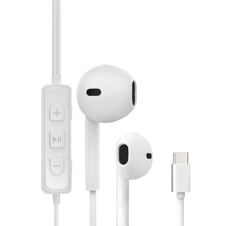 

Cheap Wholesale Dropship Type-C Live Sound Card Headset In Ear Wired Earphone