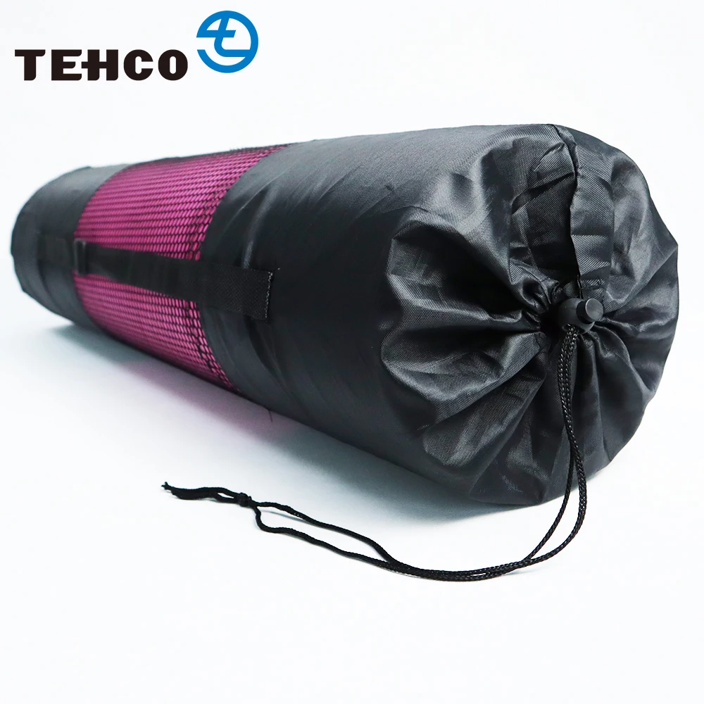 

Customize Portable Drawstring Yoga Mat Mesh Bag