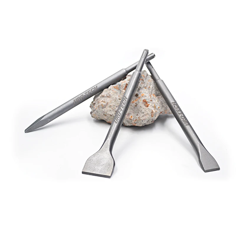 Sds Plus Chisel Bit Kit Point Chisel & Flat Chisel & Scaling Chisel For