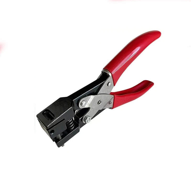 Many Shapes Available Hand-held ID Card Punching Pliers Manual Pvc Plastic Card Hole 2-in-1 Puncher