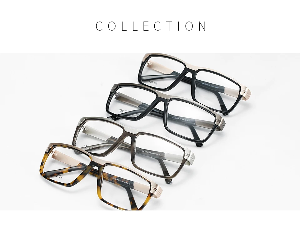 High Quality Eyewear Brands Latest Model Men Optical Spectacle Alloy