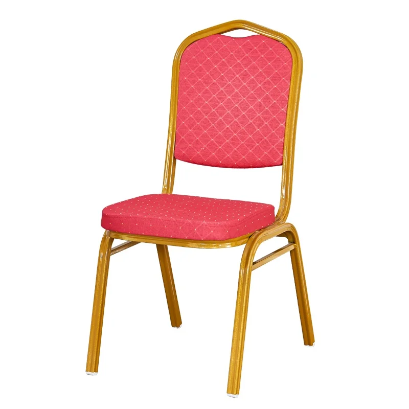 

red fabric seat contemporary furniture stacking furniture hotel chairs events wedding banquet party chair, Optional
