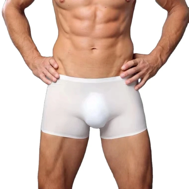 

Wholesale Custom Logo Mens Boxer Briefs Underwear Seamless Shorts Designer Boxers Sports Mens Boxers, White, red, black, blue, gray