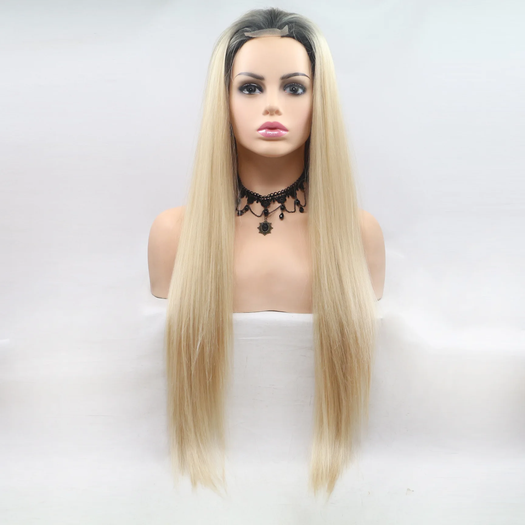 

Front lace crochet hair prestretched braiding hair hei kembo