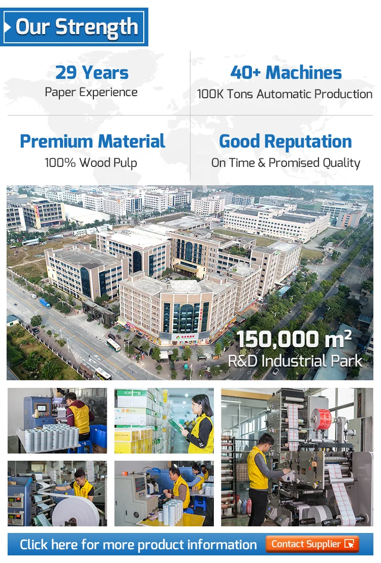 China Manufacturers Oem 70gsm 75gsm 80gsm 100 Pulp A4 Paper Copier 500