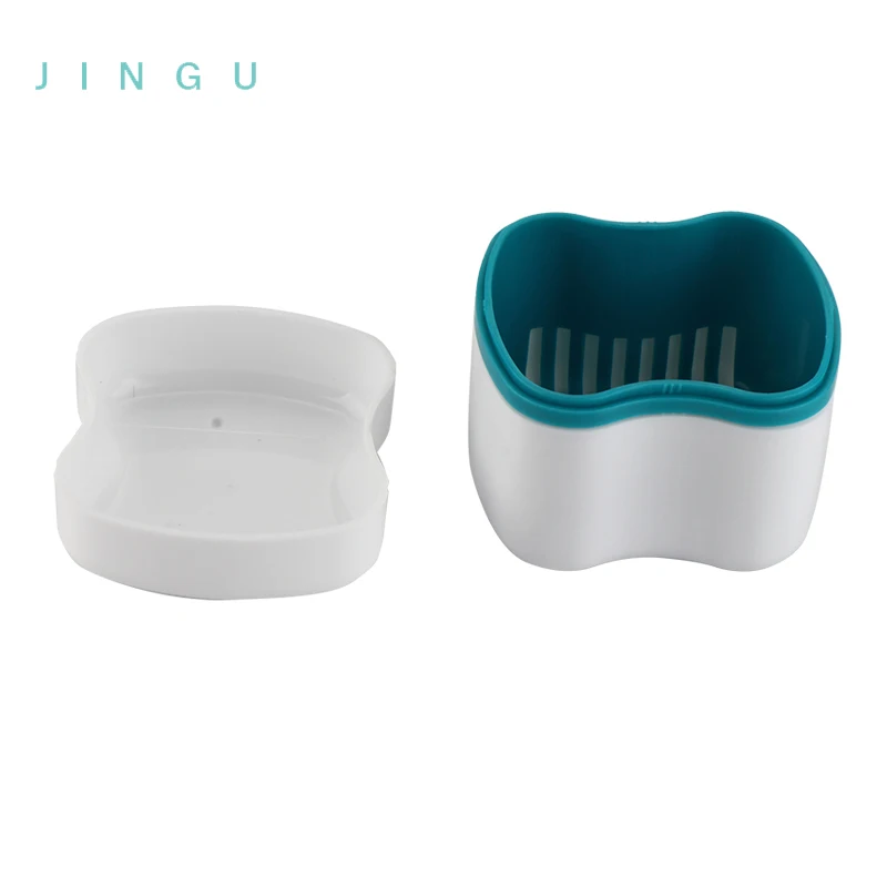 
Plastic Dental Storage Box Artificial Teeth Retainer Case Dental Denture Box 
