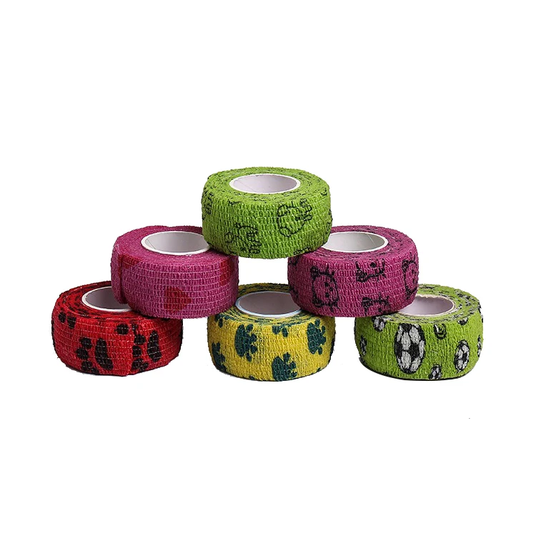 

Self-adhesive Bandage Pressure Fixed Sports Knee Protector Sports Bandage, Customized