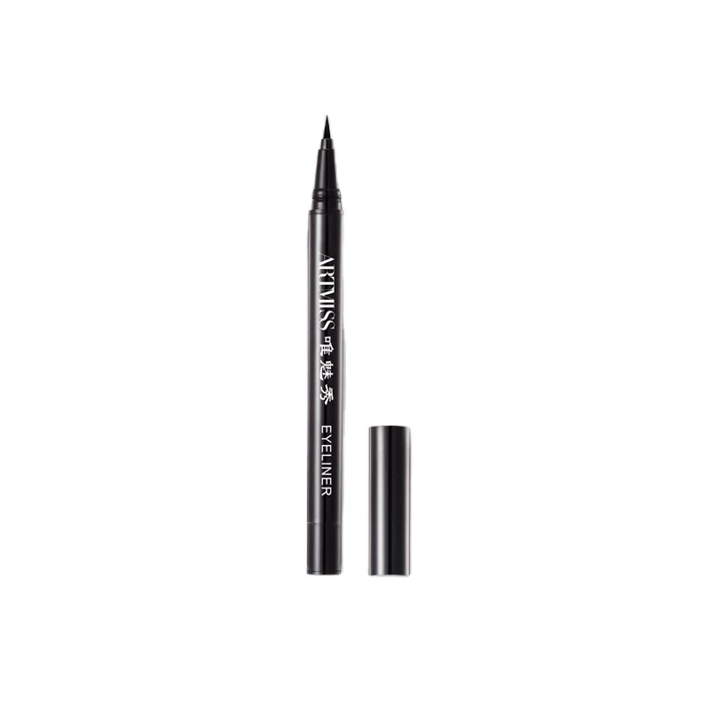 

Hot selling OEM low price custom liquid waterproof makeup eye liner pen black eyeliner pencil, 3 color