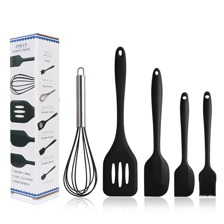 

Heat Resistant 100% Food Grade Silicone Kitchen Utensils Items, According to pantone color