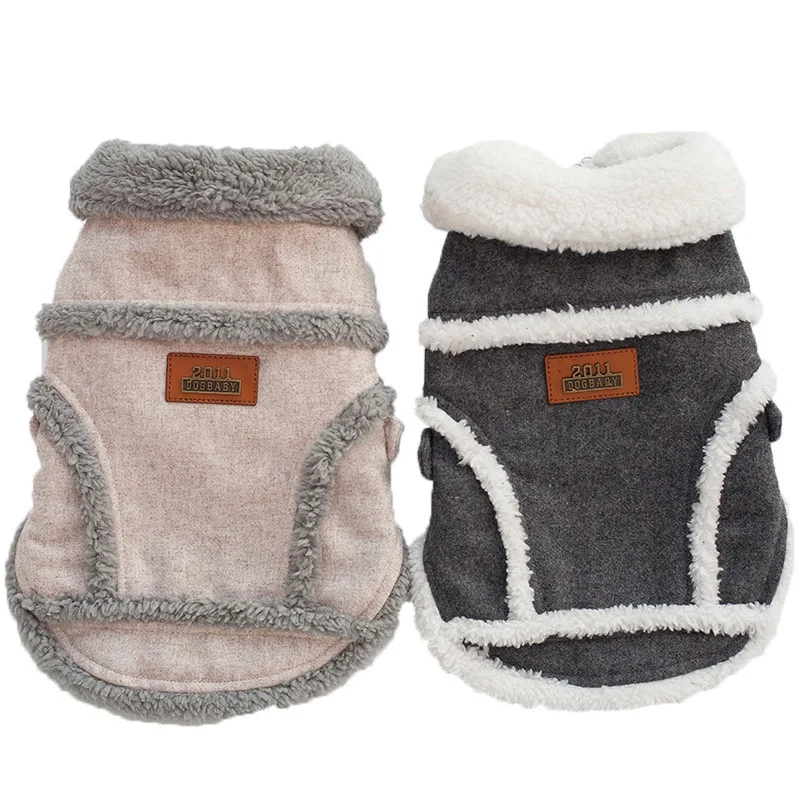 

Winter Puppy Dog Coats for Dogs Cute Warm Cotton Pet Clothes Apparel Clothing