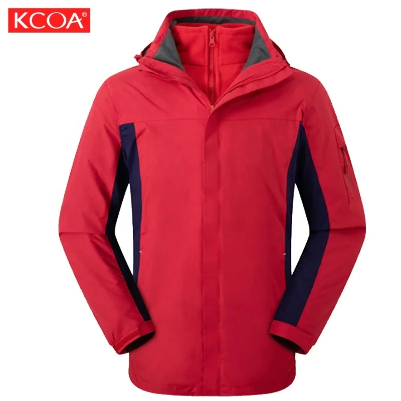 

OEM Zipper Up Windbreaker Thermal Fleece Soft Shell Jacket Men, 7 colors