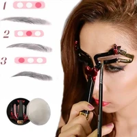 

New Adjustable Eyebrow Shapes Stencil Makeup Model Template Tool