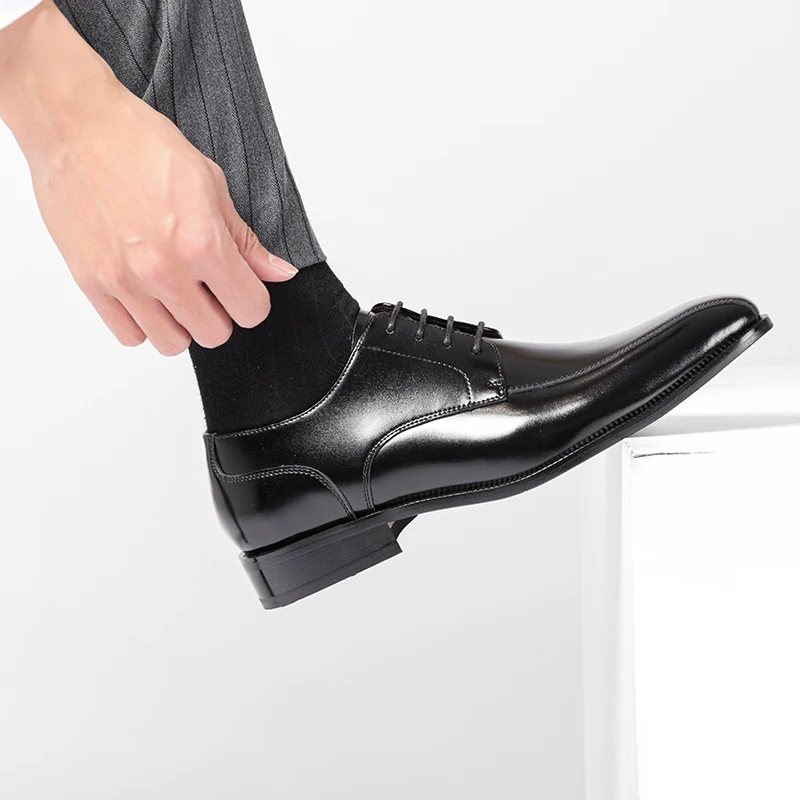 

Genuine leather Luxury suede style office designer casual man formal leather slip on men shoes classic shoes men