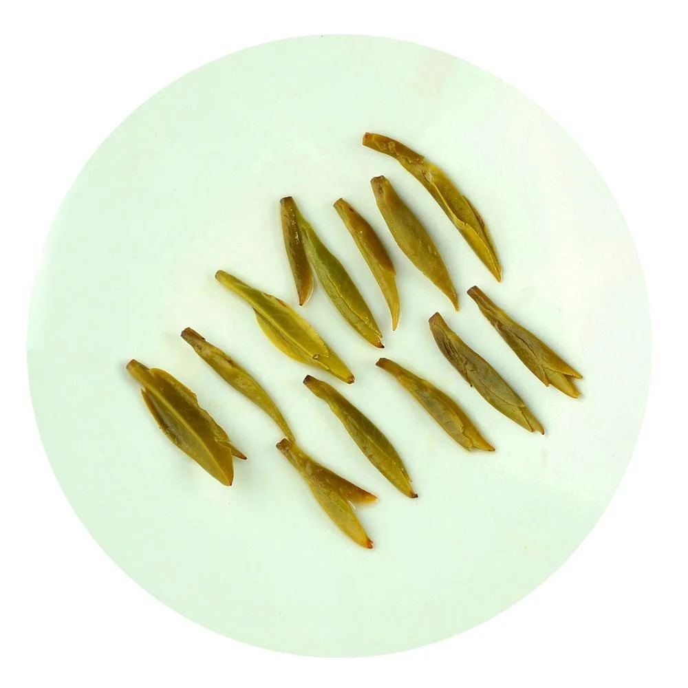 
Chinese Famous Huoshan Huangya Yellow Tea Healthy And Weight Control 