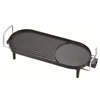 Professional Electric Free Standing Half Griddle and Half Grill
