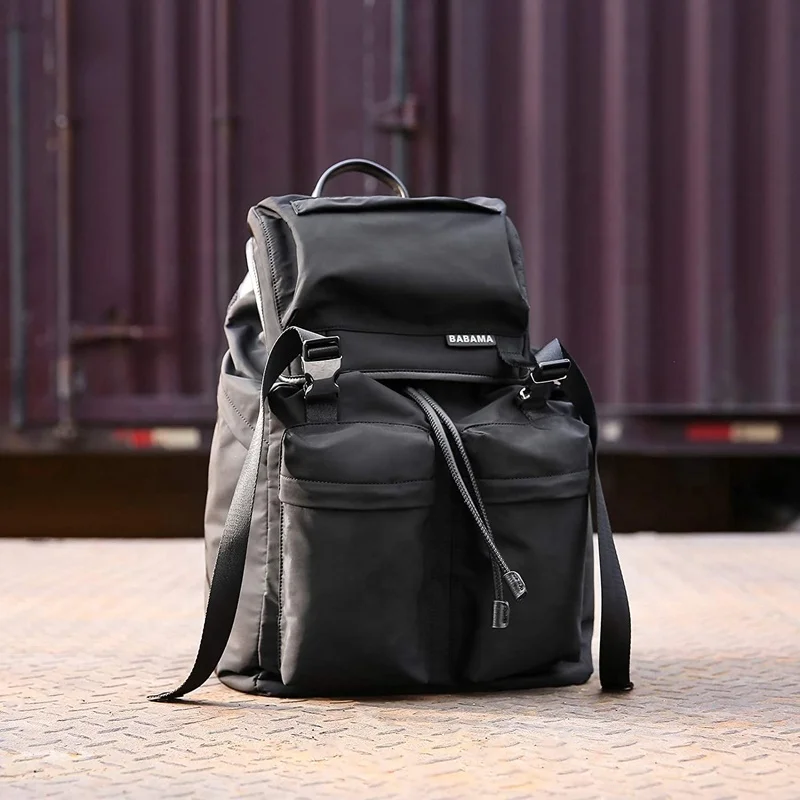 

Amazon USA hot sale free shipping 90% OFF discount cheap fashion black unisex envelope bag men backpack woman, Optional