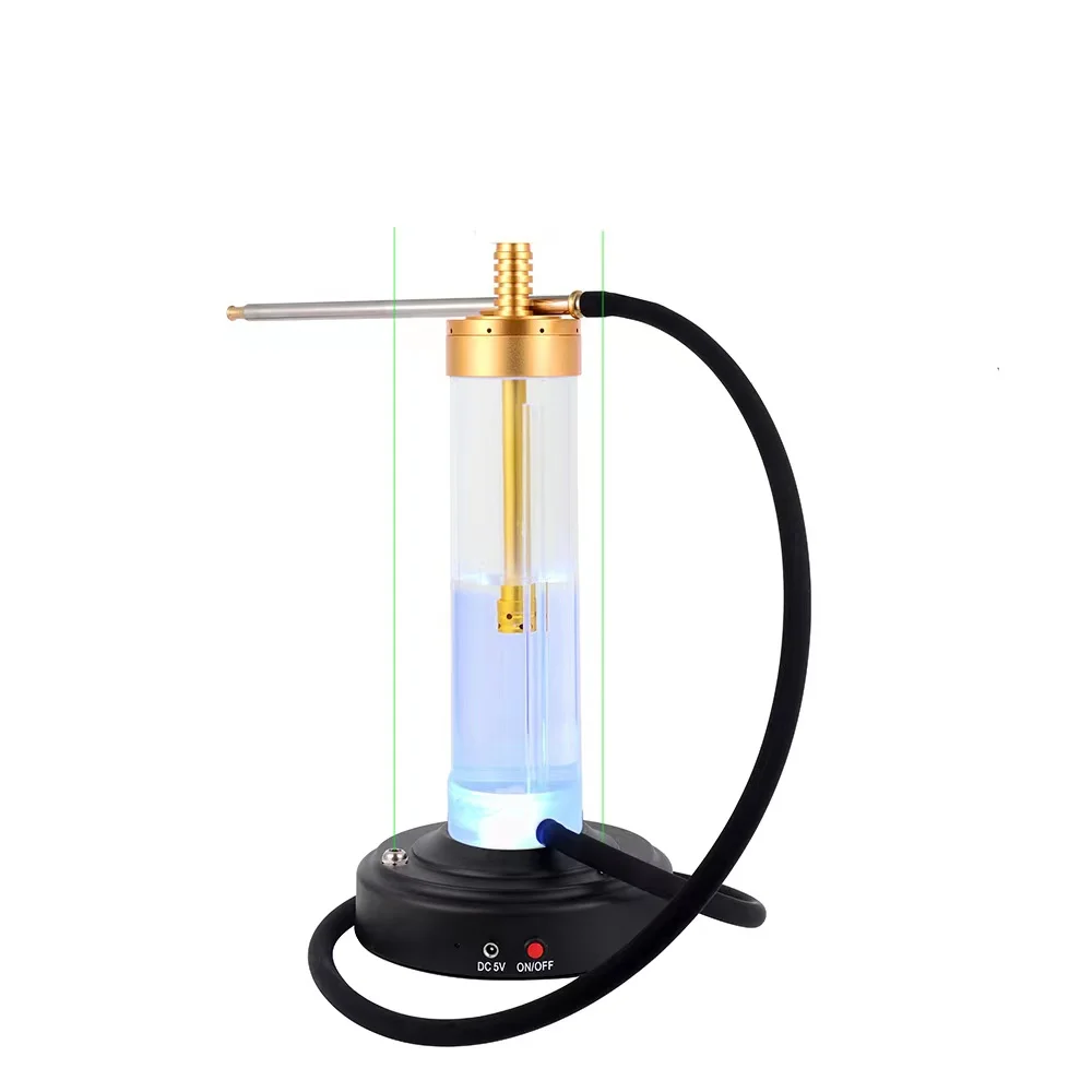 

Wholesale high quality shisha hookah Acrylic hookah base nargile lounge furniture sharing shisha With Laser LED