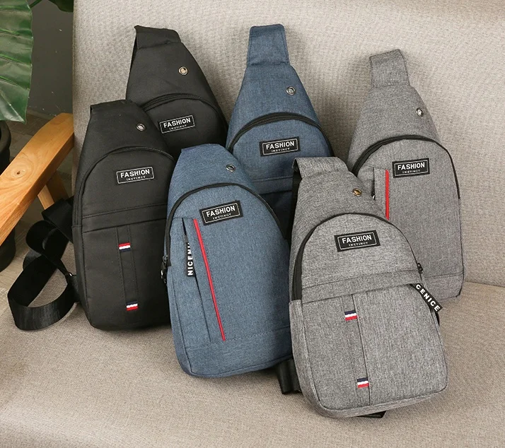 

Factory direct fashion men crossbody hand bag outdoor convenient chest bag