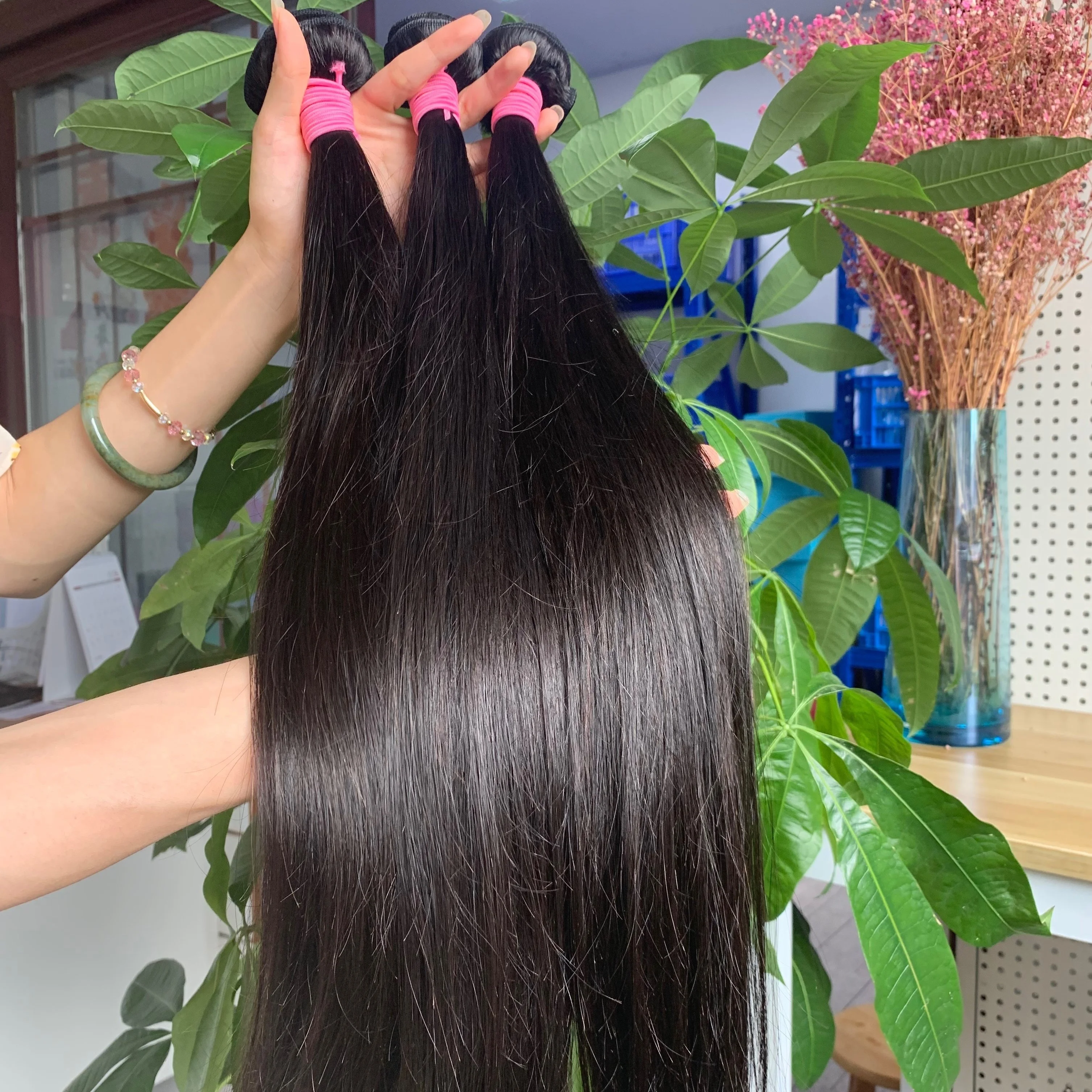 

Raw Virgin Cuticle Aligned Natural Mink Brazilian Hair Vendor,Wholesale Double Drawn Human Cambodian Hair Bundles