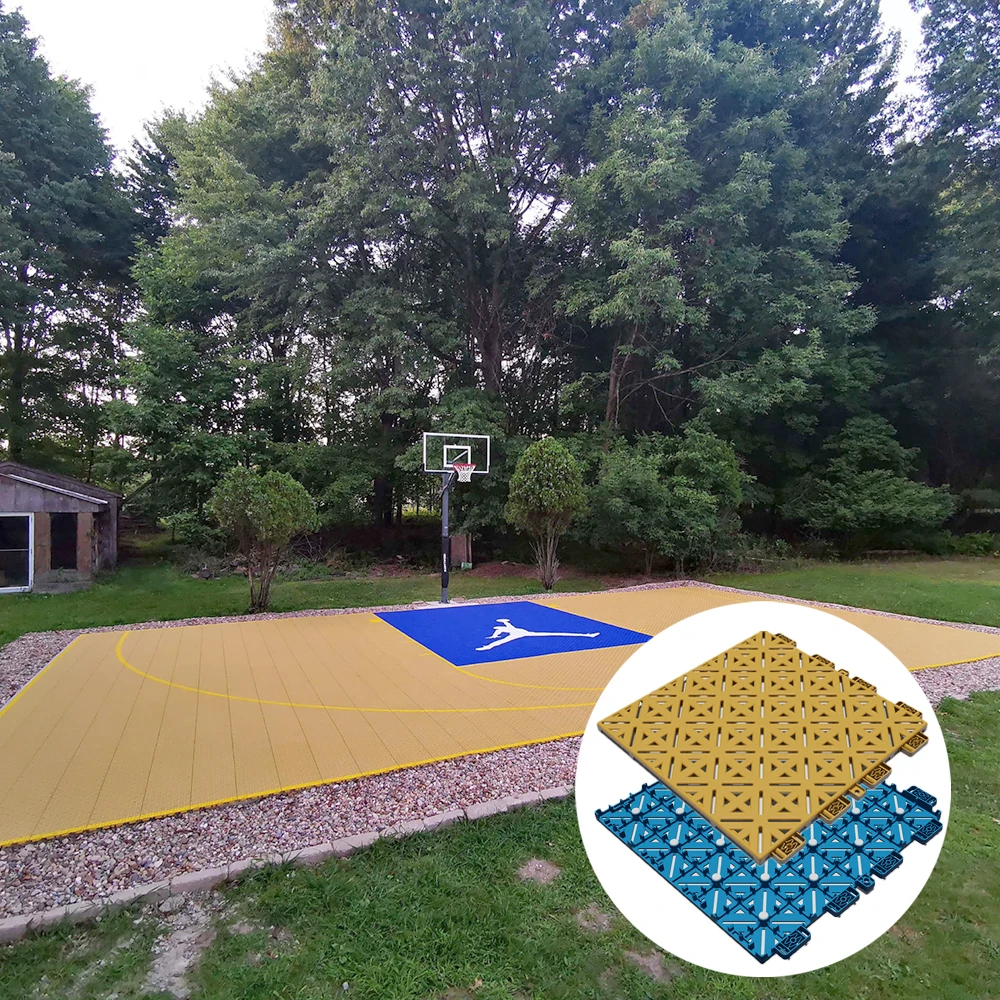 

outdoor indoor sport court factory price floor tiles basketball court interlocking floor for basketball, Customer's requirement