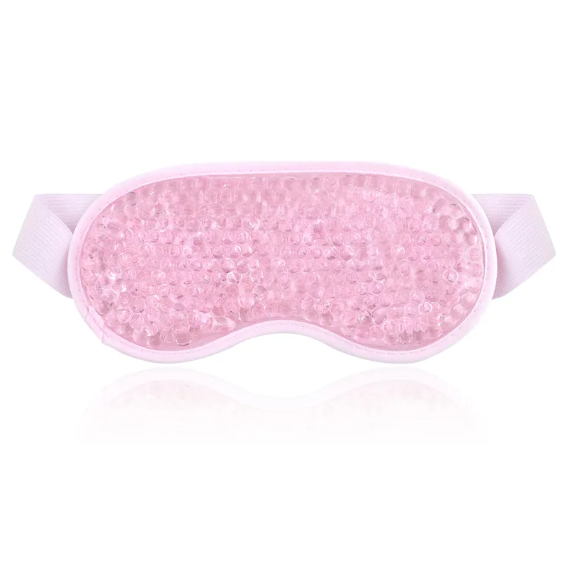 Reusable Freeze Ice Eye Mask Cooling Patch Hot Cold Gel Beads Eye Mask