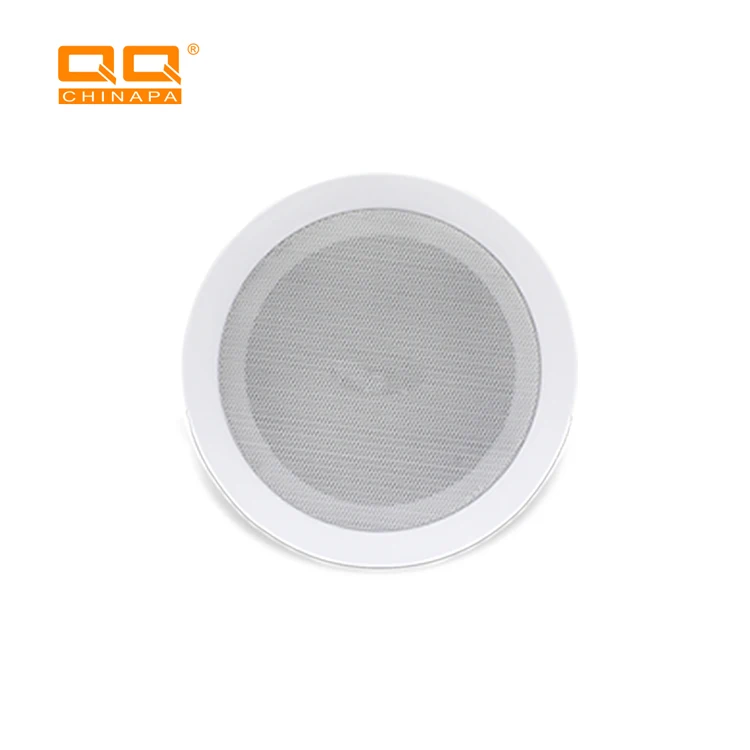 

QQCHINAPA 2*20W Wireless Blue tooth Ceiling Mount Speaker For Home,Shop,School, White