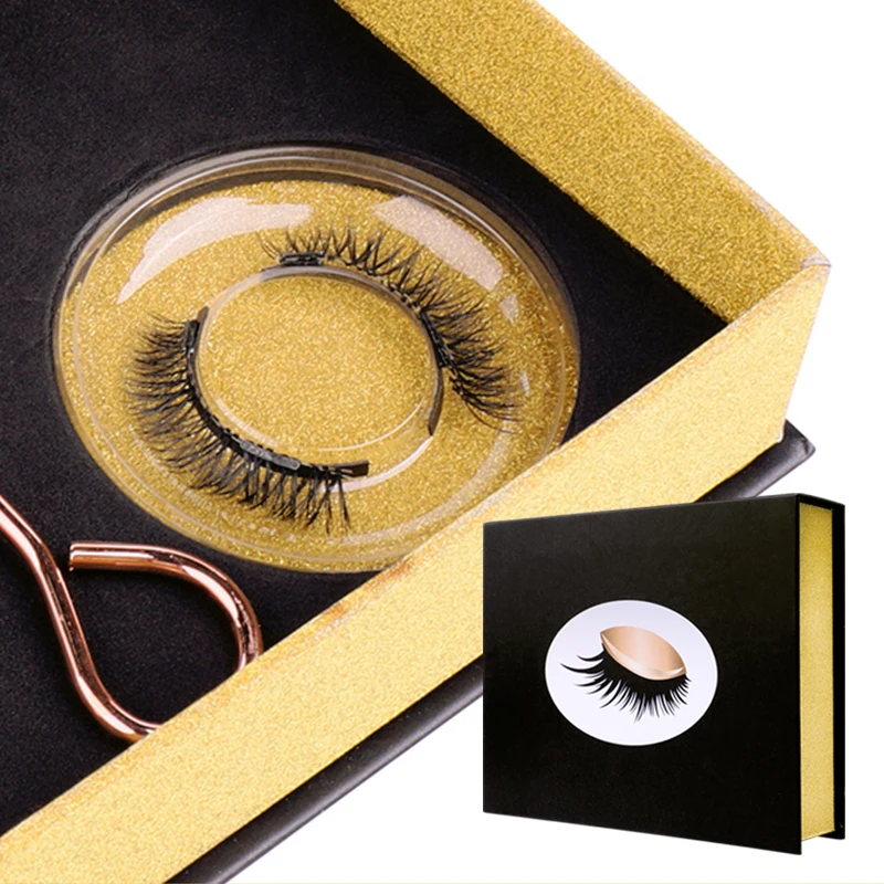 

2020 Handmade 2 Magnetic Eyelash Magnetic Eyelash Kit Quantum Magnetic Eyelashes Set Synthetic Fiber Hand Made Delicate Feather