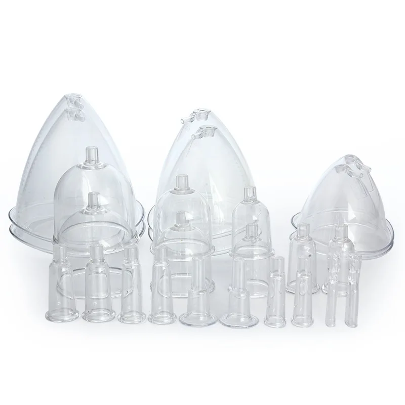 

Portable Vacuum suction therapy Breast Enlargement device, White