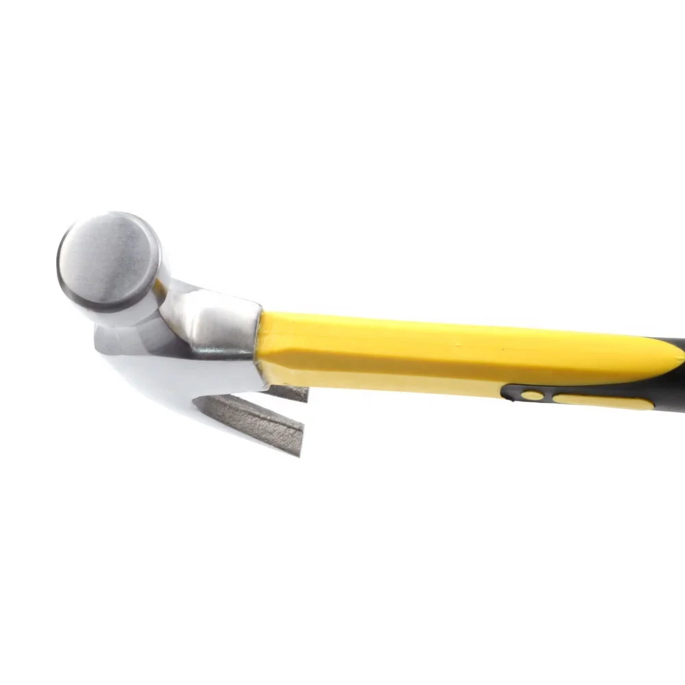 American Type 8oz 16oz 20oz Claw Hammer With Plastic Coated Fiberglass