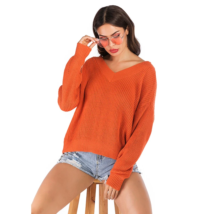 

2020 Jumpers Female Winter And Pullovers Latest Design Women Knit Sweater